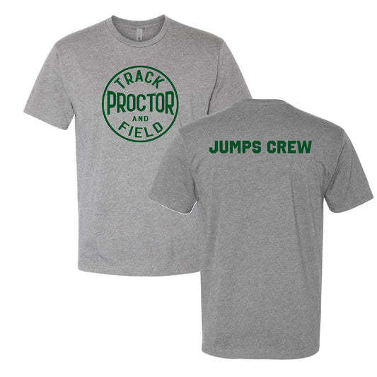 Track and Field Throwback Unisex CVC Short Sleeve Crew (JUMPS CREW)