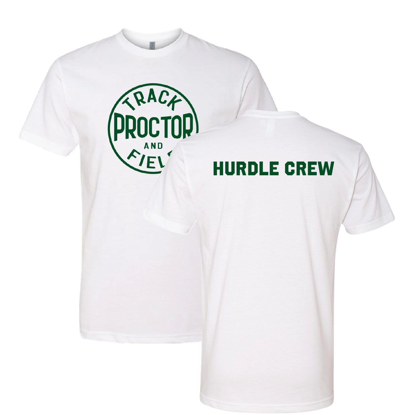 Track and Field Throwback Unisex CVC Short Sleeve Crew (HURDLE CREW)