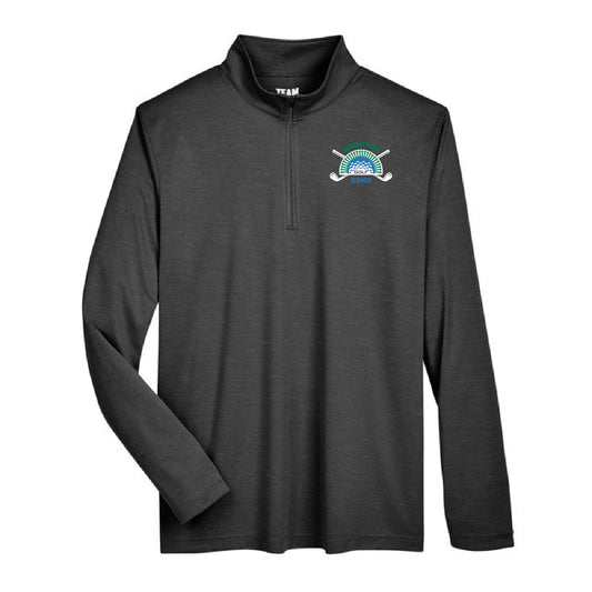 Proctor Esko Golf Team Unisex Heather Performance Quarter Zip
