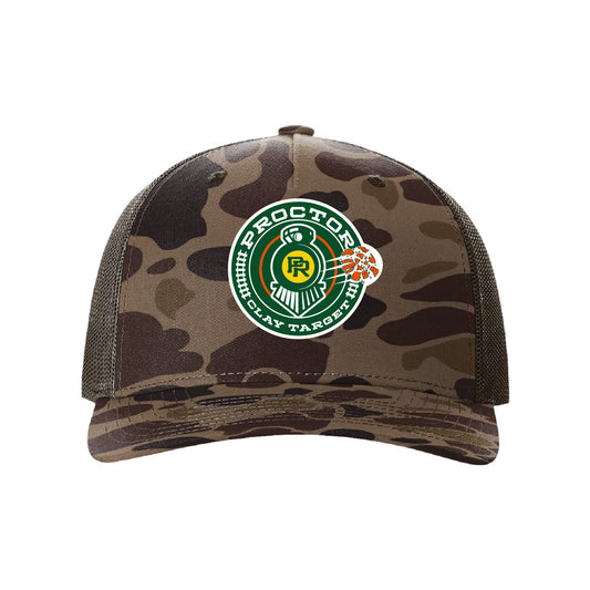 Proctor Clay Target Five-Panel Printed Trucker Cap