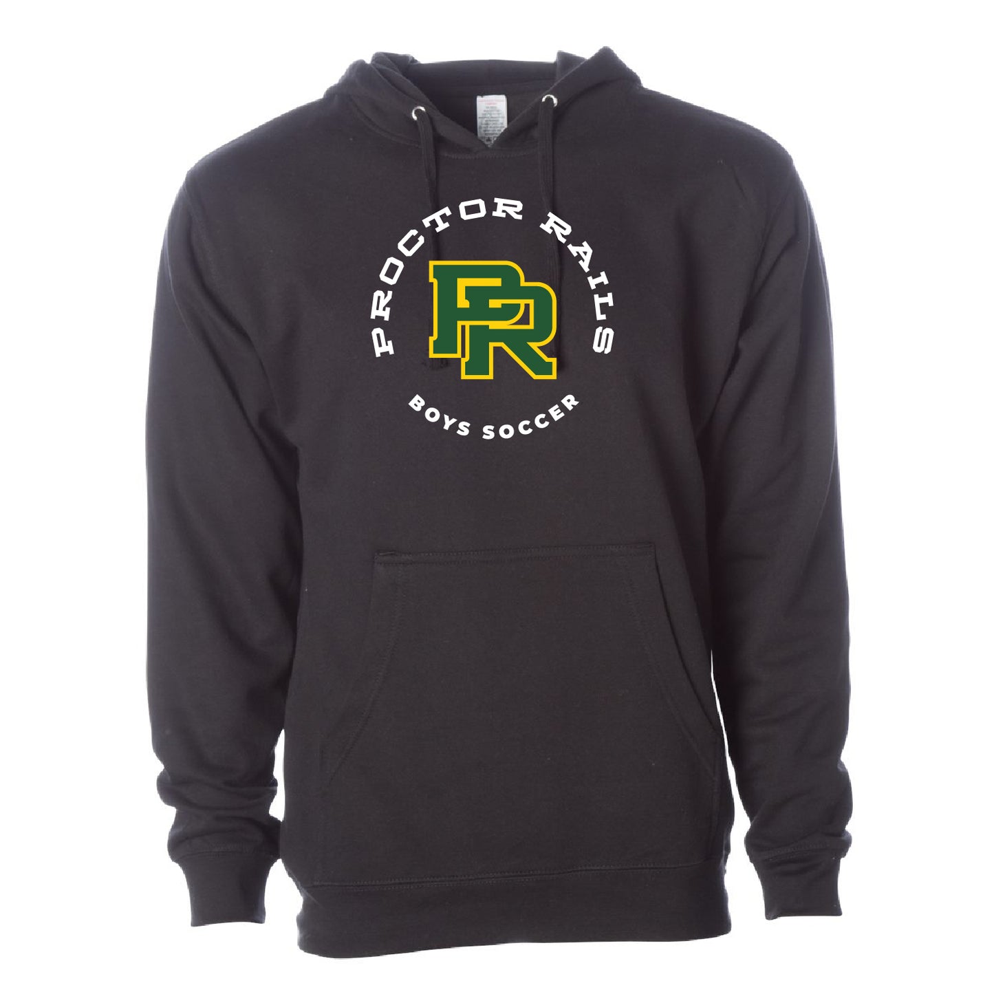 Boys Soccer Midweight Hoodie Sweatshirt