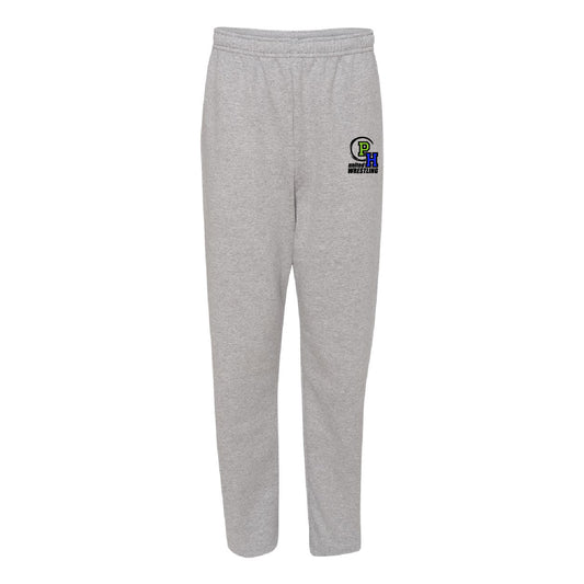 PH wrestling NuBlend® Open-Bottom Sweatpants with Pockets