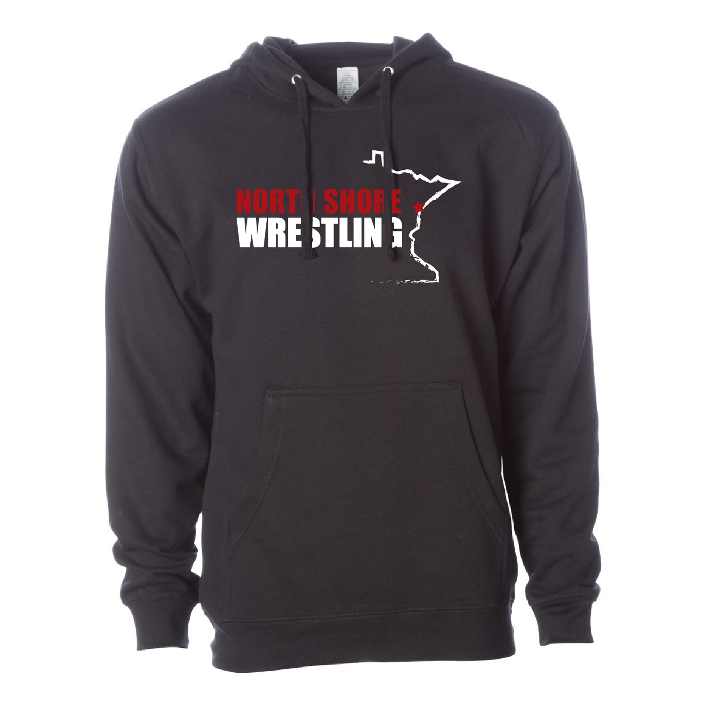 North Shore Wrestling Unisex Midweight Hooded Sweatshirt