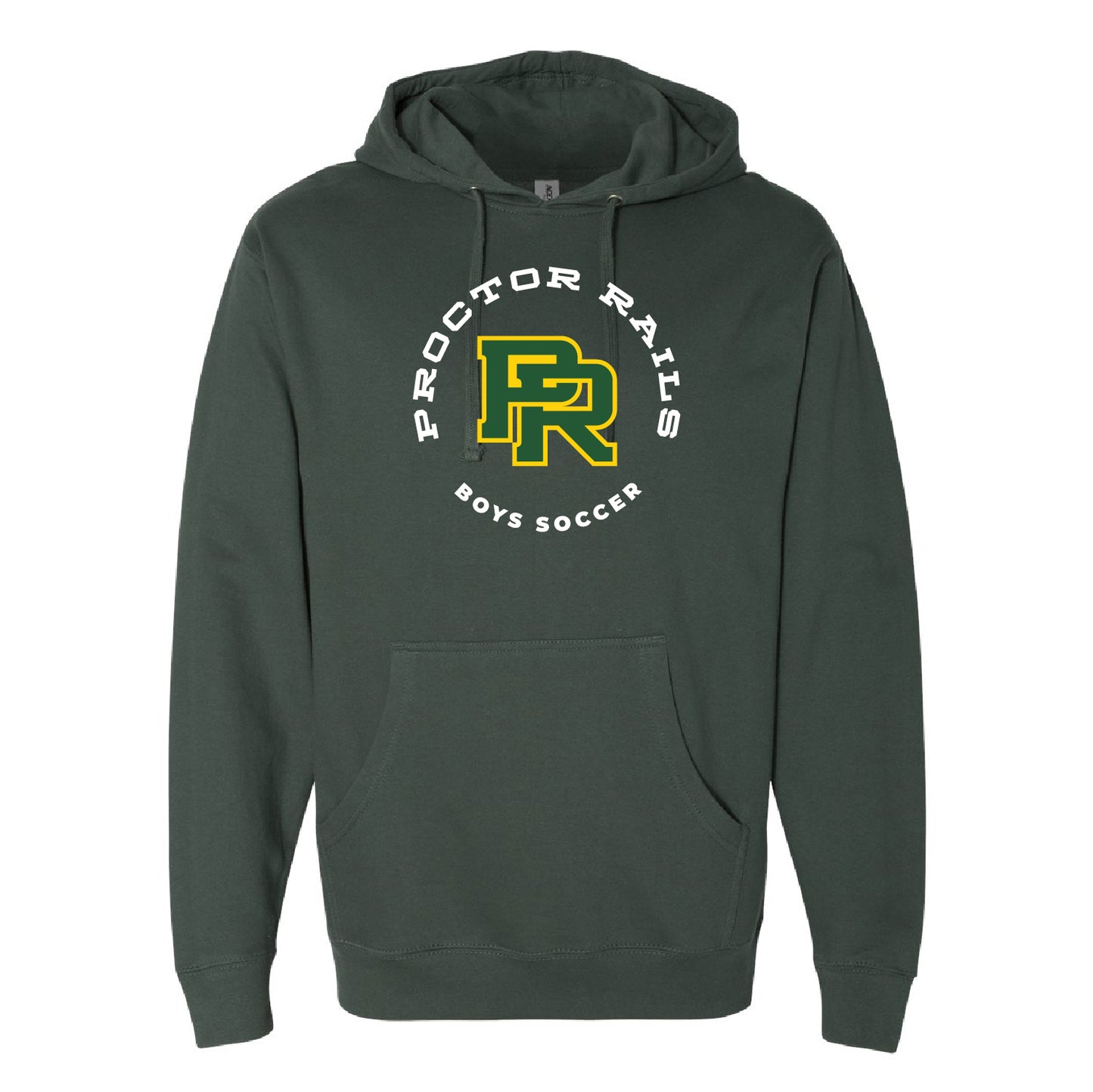 Boys Soccer Midweight Hoodie Sweatshirt