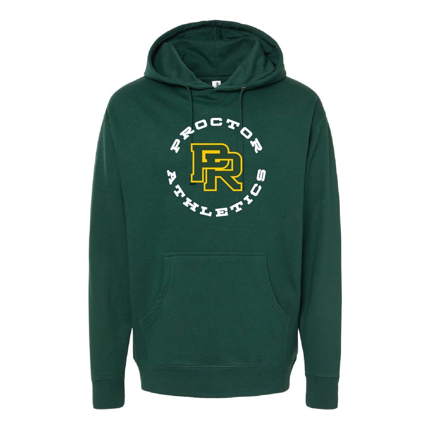 PR Circle Unisex Midweight Hooded Sweatshirt