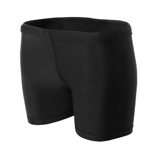 Track and Field Ladies' 4" Inseam Compression Shorts (Blank)