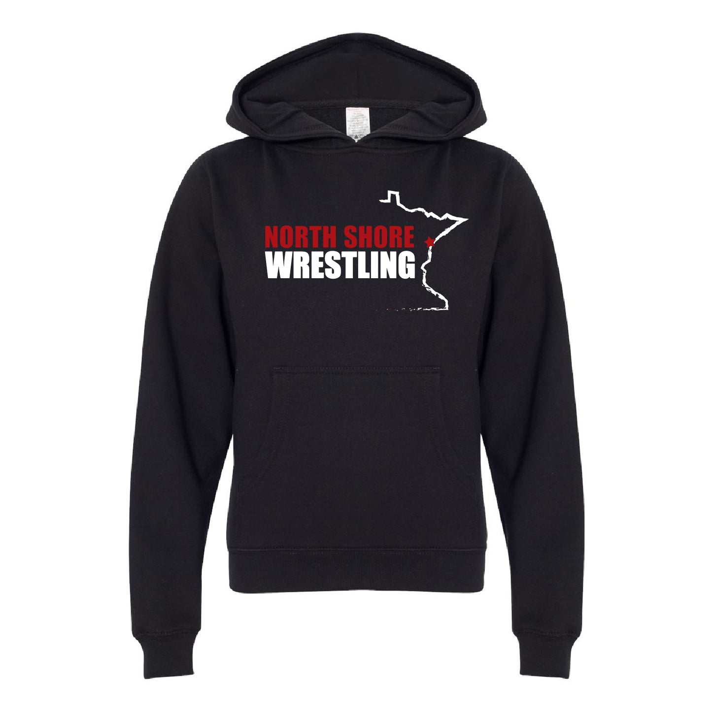 North Shore Wrestling Youth Midweight Hooded Sweatshirt