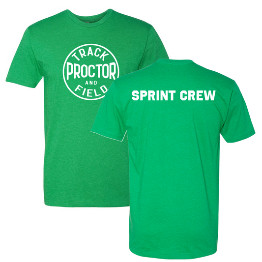 Track and Field Throwback Unisex CVC Short Sleeve Crew (SPRINT CREW)