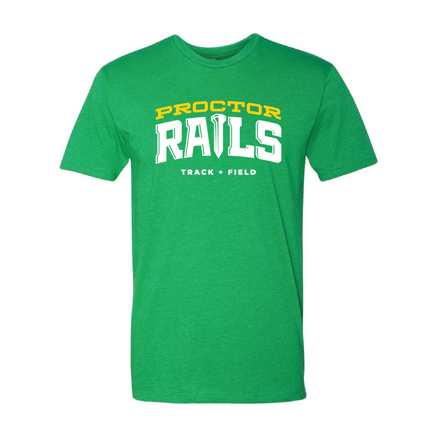 Track and Field Unisex CVC Short Sleeve Crew