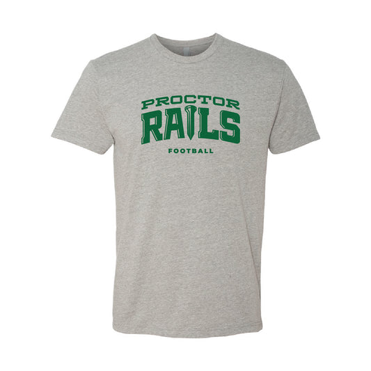 Proctor Football Unisex CVC Short Sleeve Crew