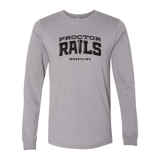 PH Wrestling Unisex Heather CVC Long Sleeve Tee