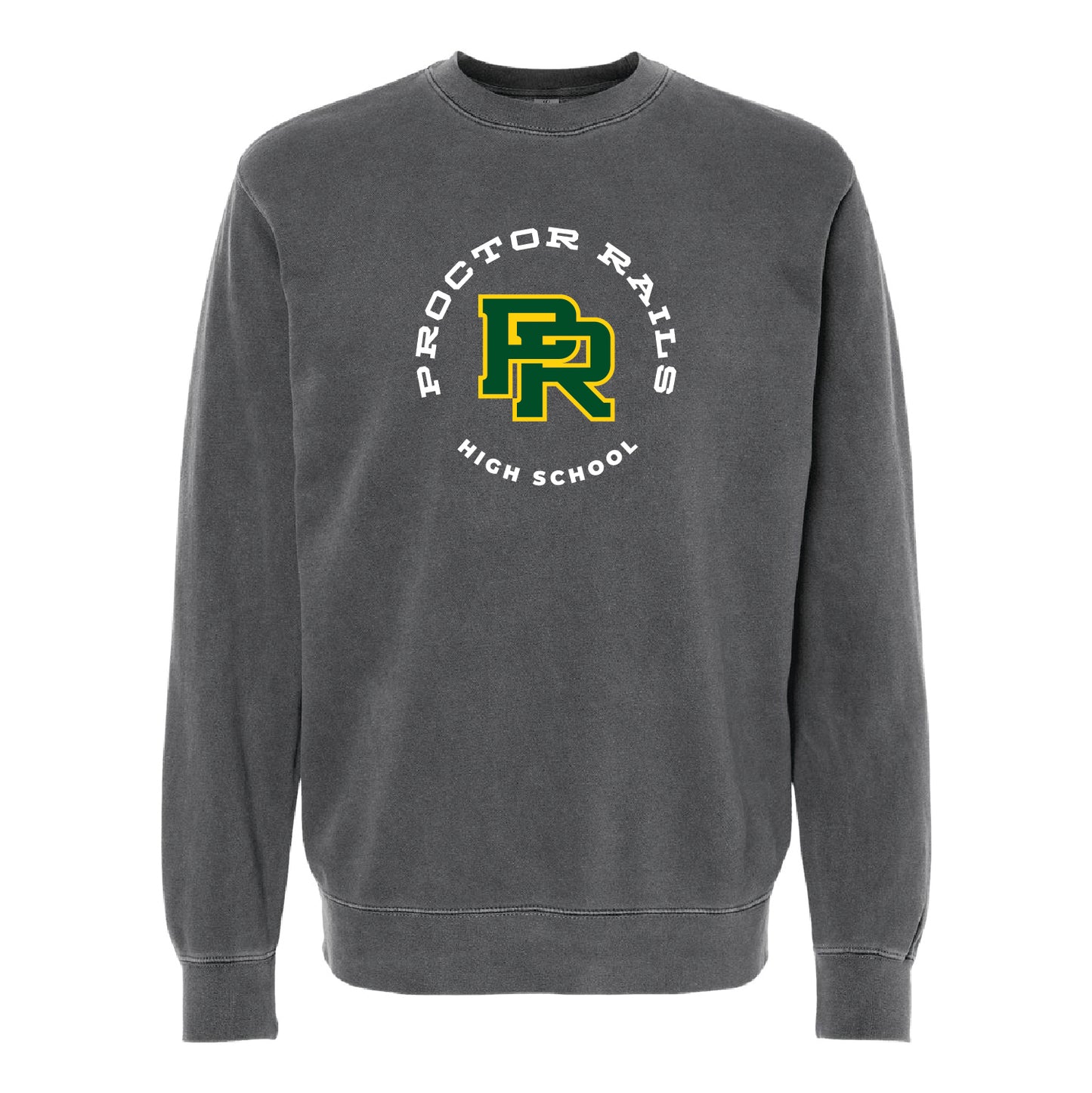 High School Unisex Midweight Pigment-Dyed Crewneck Sweatshirt