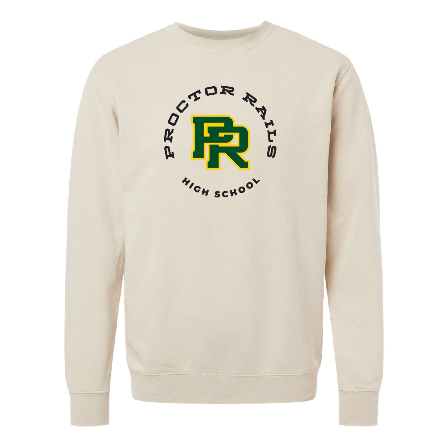 High School Unisex Midweight Pigment-Dyed Crewneck Sweatshirt
