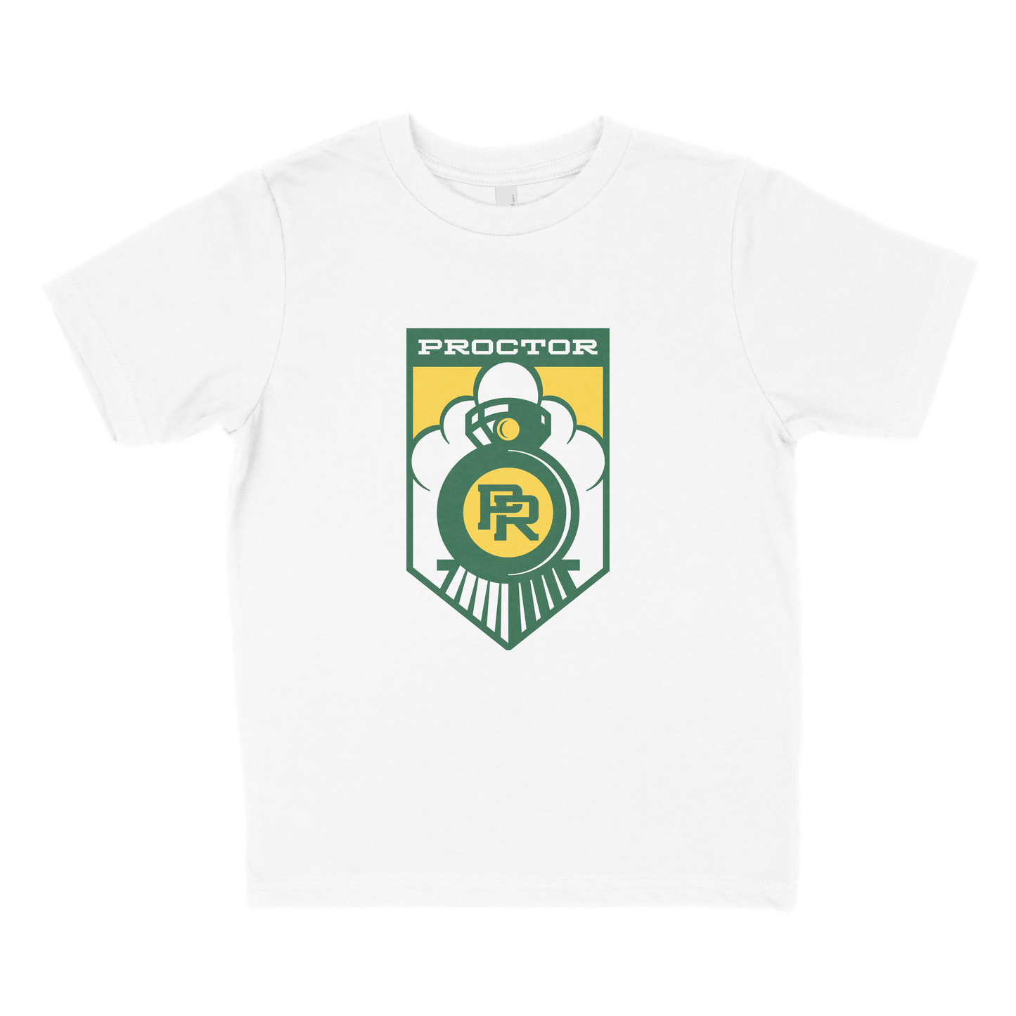 Proctor Train Banner Youth CVC Short Sleeve Crew