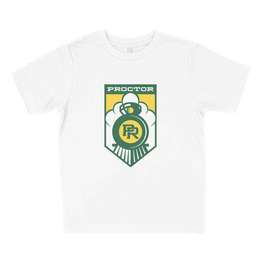 Proctor Train Banner Youth CVC Short Sleeve Crew