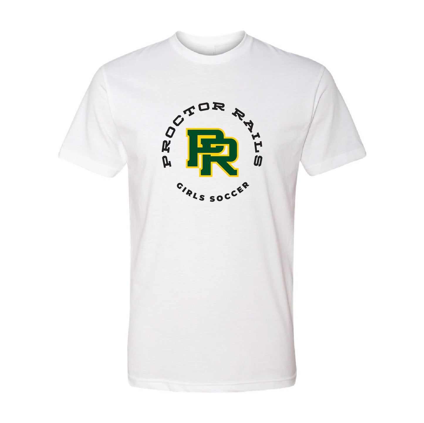 Girls Soccer Unisex CVC Short Sleeve Crew