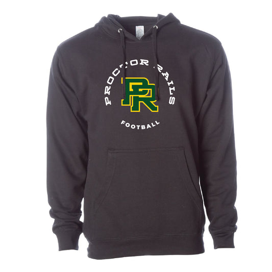 Proctor Football Unisex Midweight Hooded Sweatshirt
