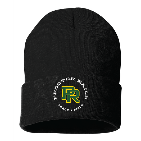 Track and Field Solid 12" Cuffed Beanie