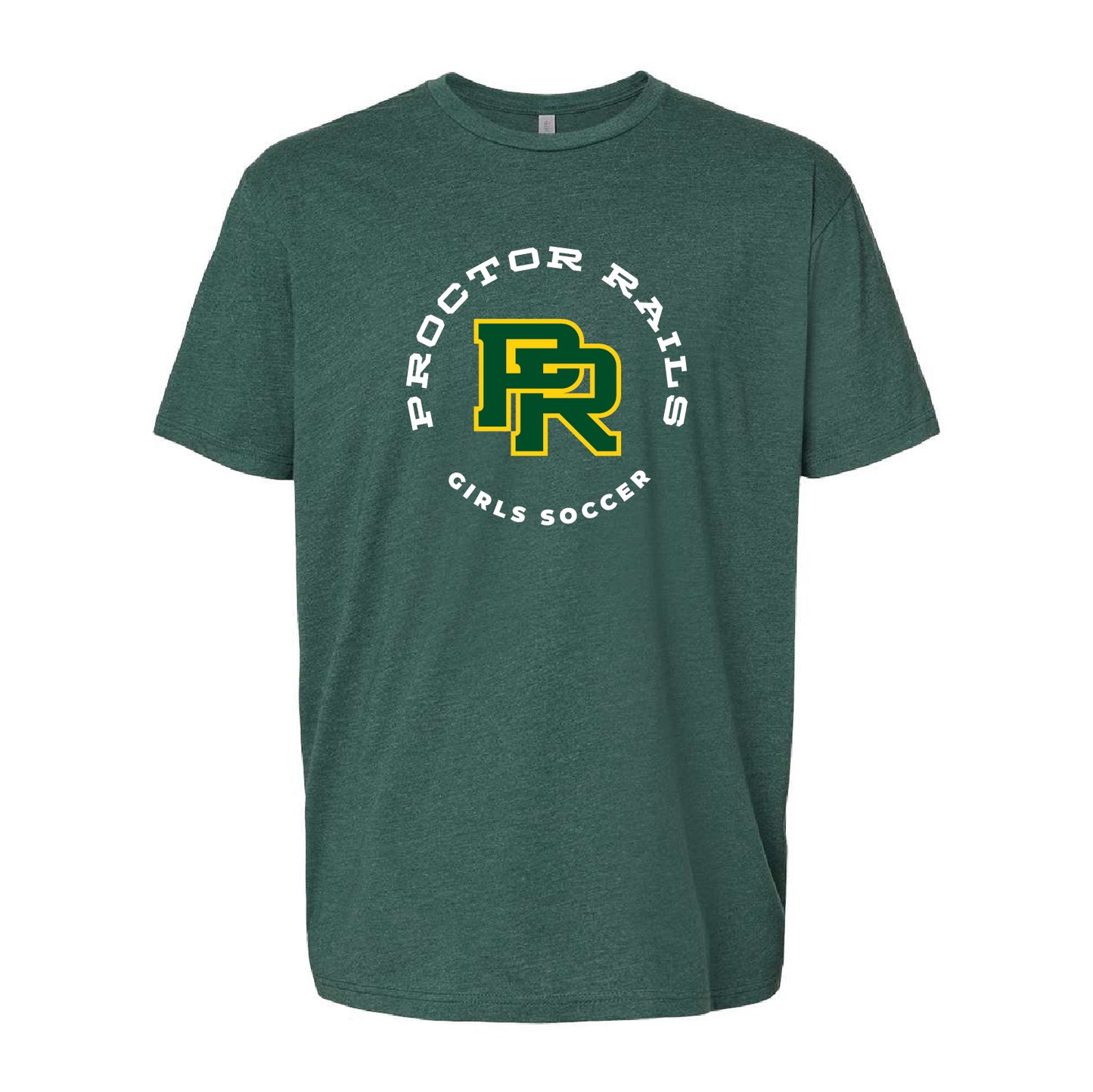 Girls Soccer Unisex CVC Short Sleeve Crew