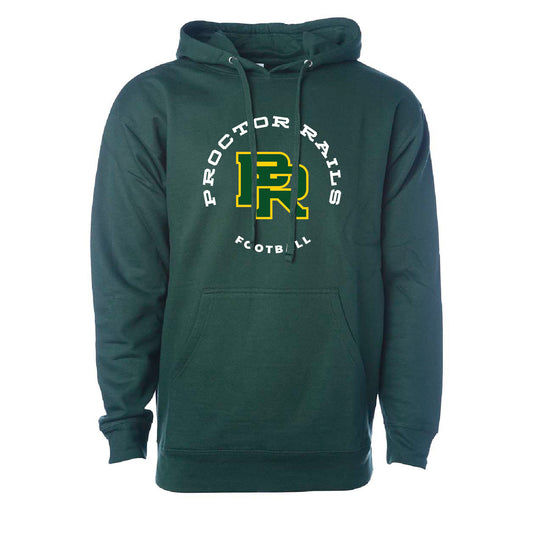 Proctor Football Unisex Midweight Hooded Sweatshirt