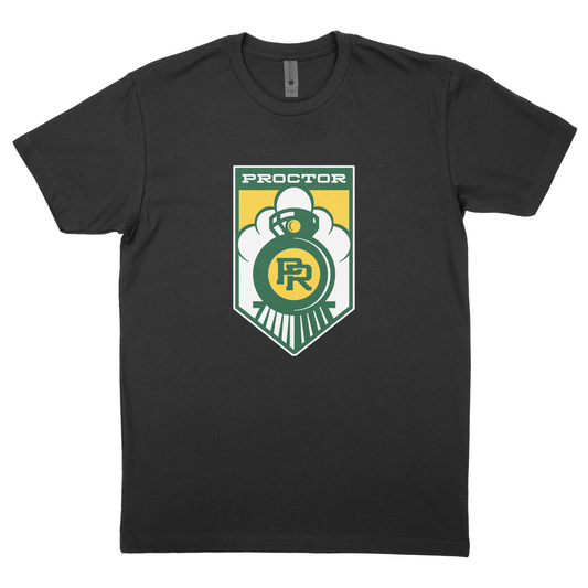Proctor Train Banner Unisex CVC Short Sleeve Crew