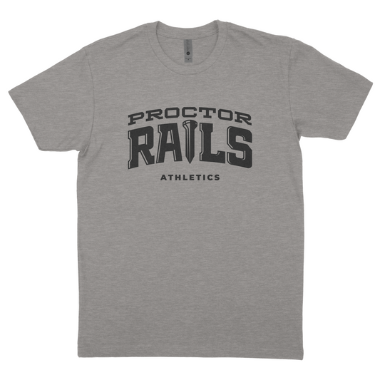 Proctor Rails Unisex CVC Short Sleeve Crew