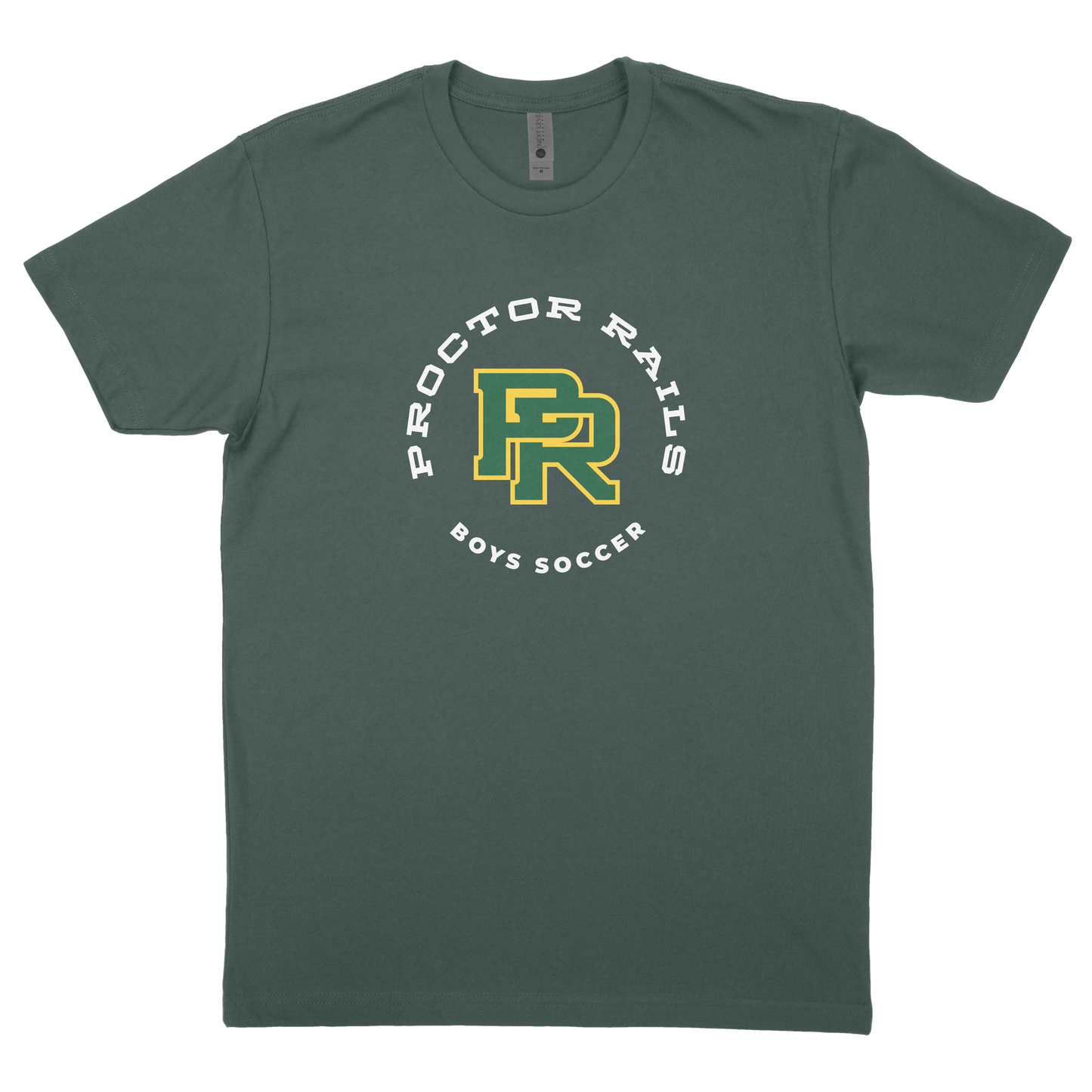 Boys Soccer Unisex CVC Short Sleeve Crew