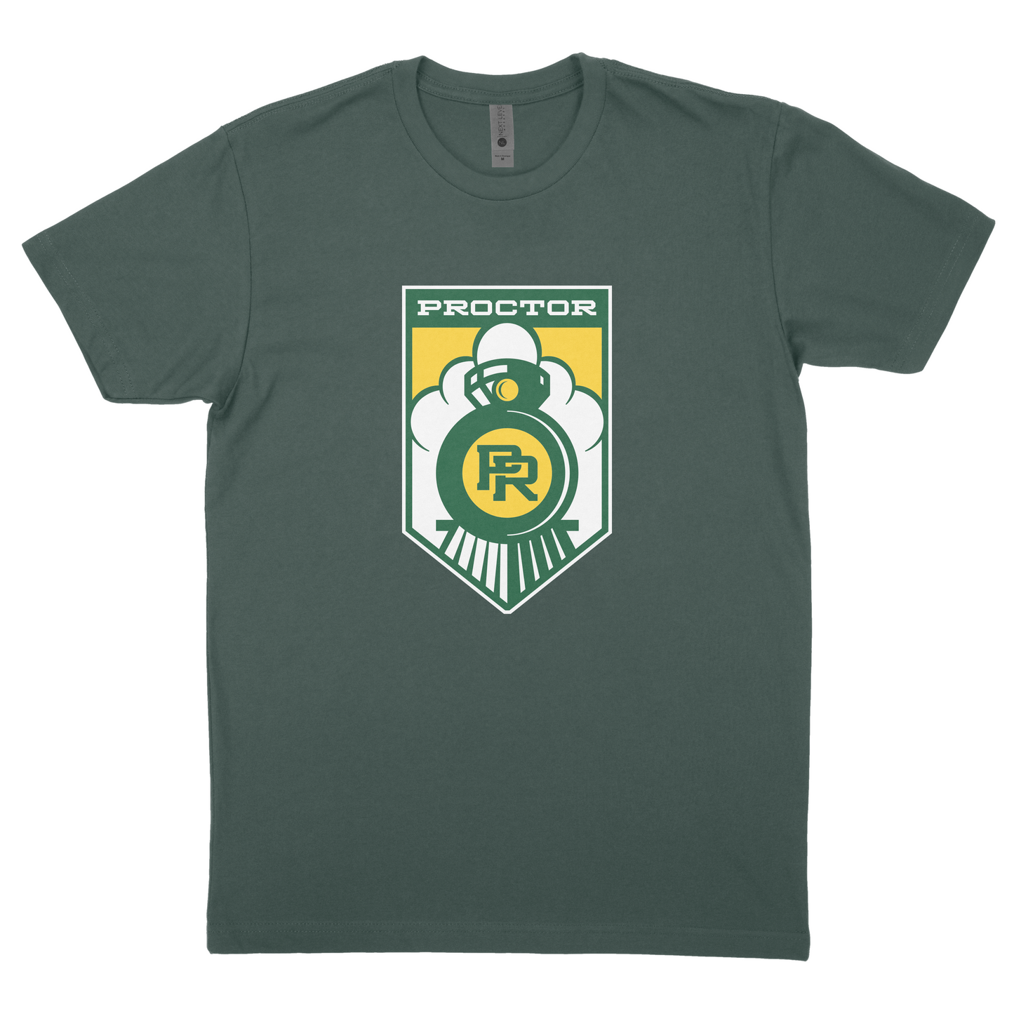 Proctor Train Banner Unisex CVC Short Sleeve Crew
