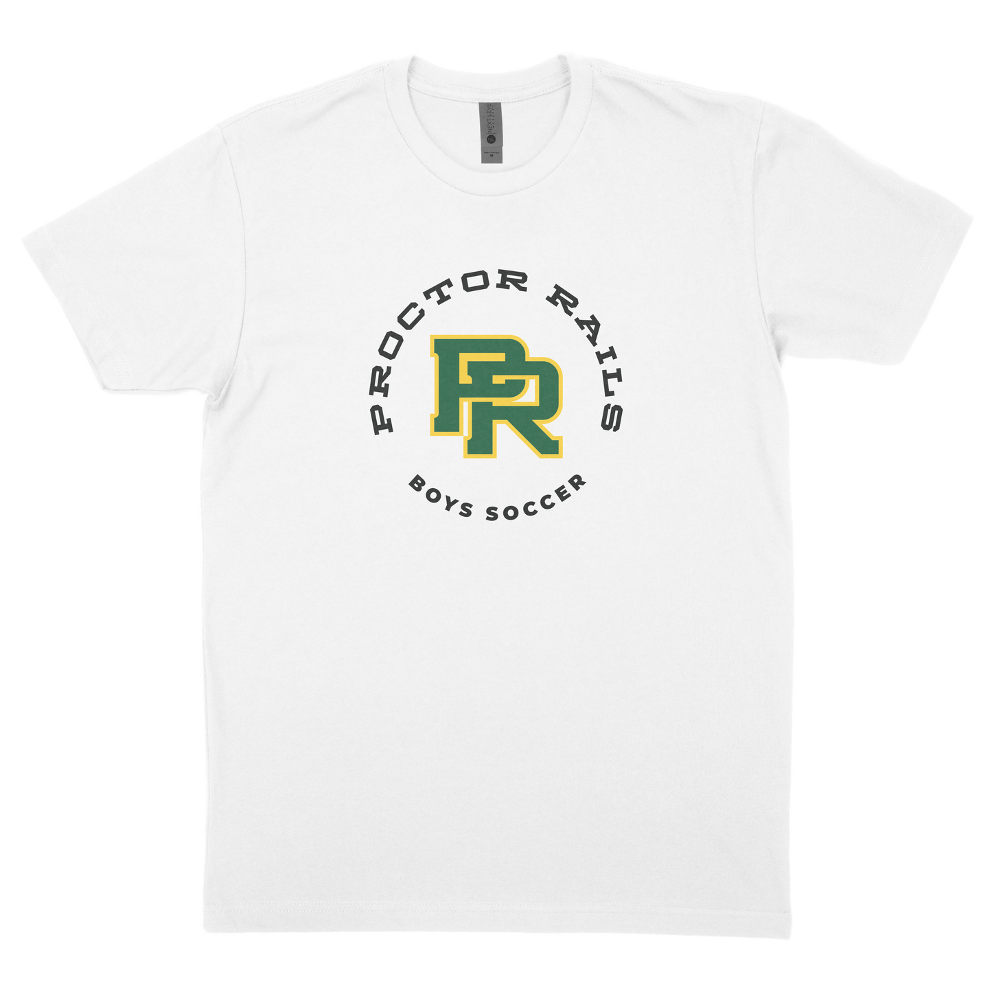 Boys Soccer Unisex CVC Short Sleeve Crew