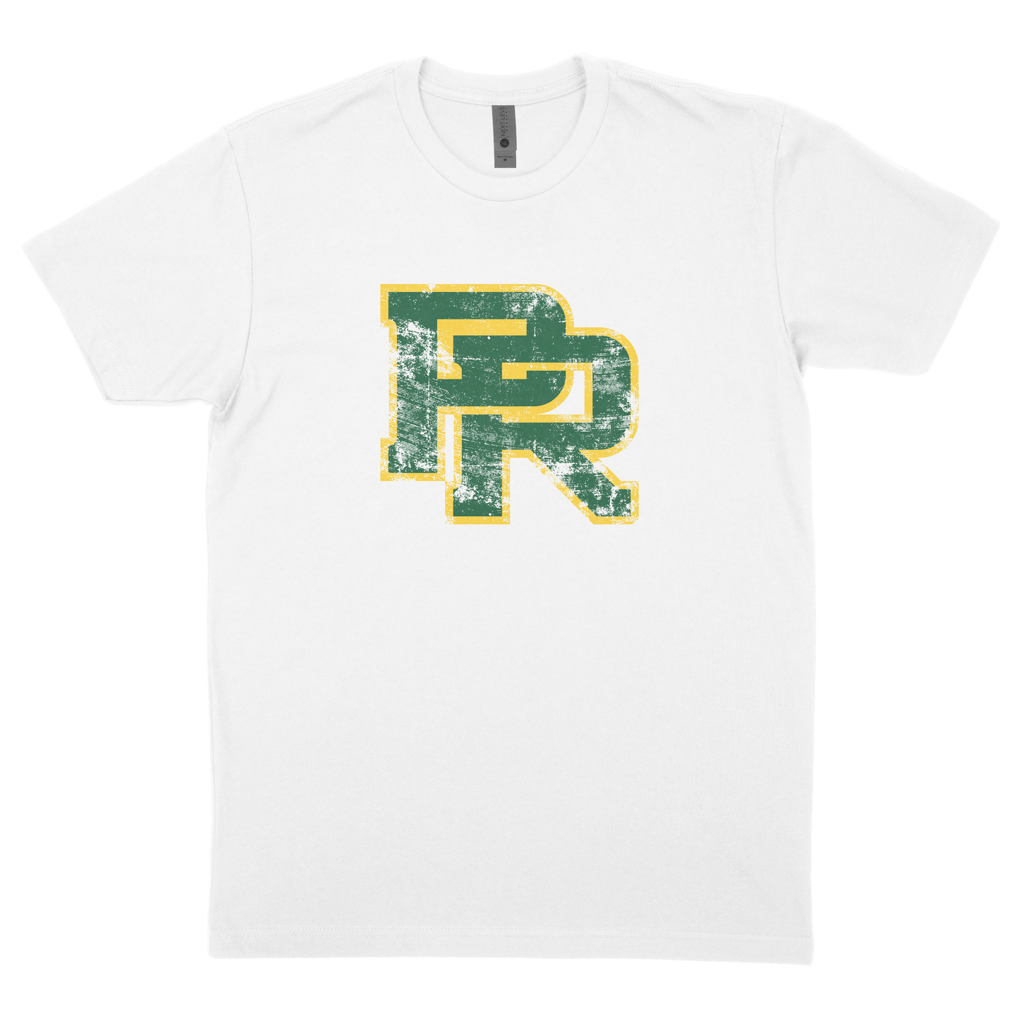 PR Distressed Unisex CVC Short Sleeve Crew