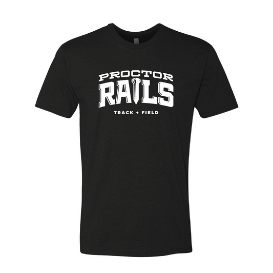 Track and Field Unisex CVC Short Sleeve Crew