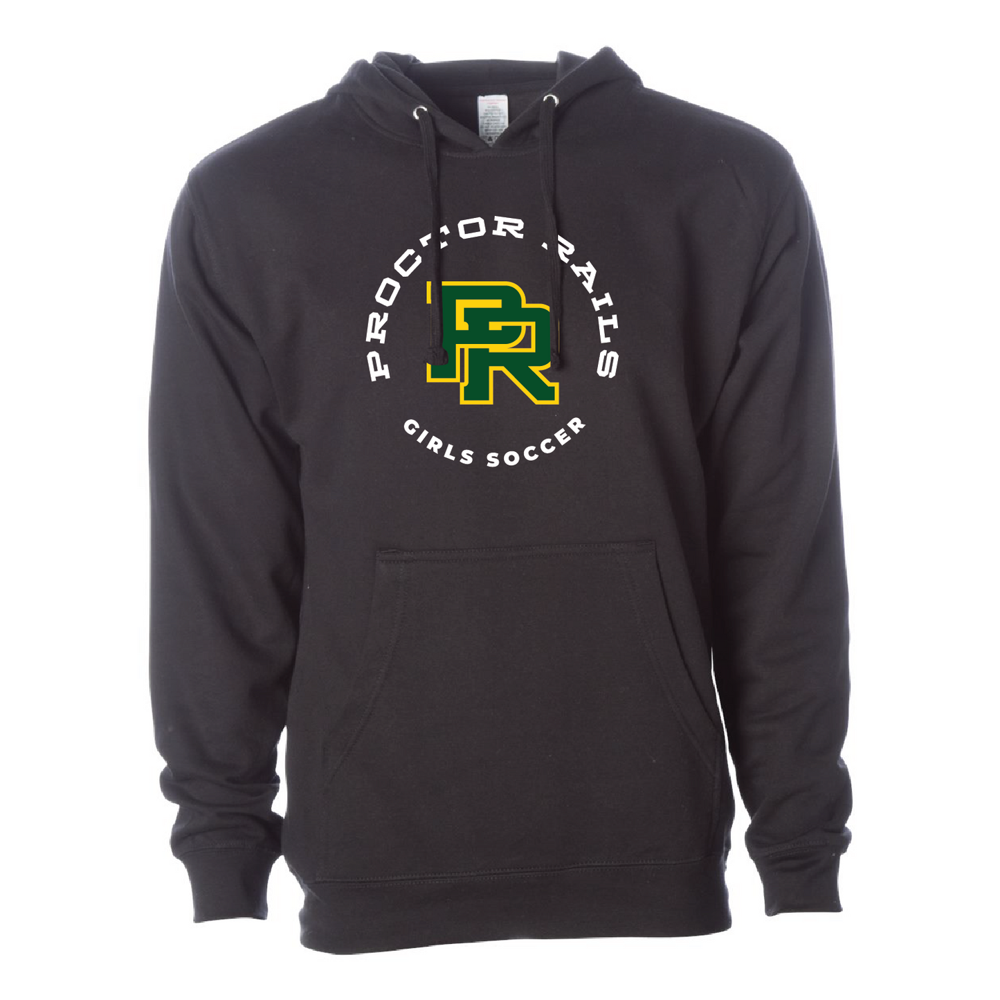 Girls Soccer Unisex Midweight Hooded Sweatshirt