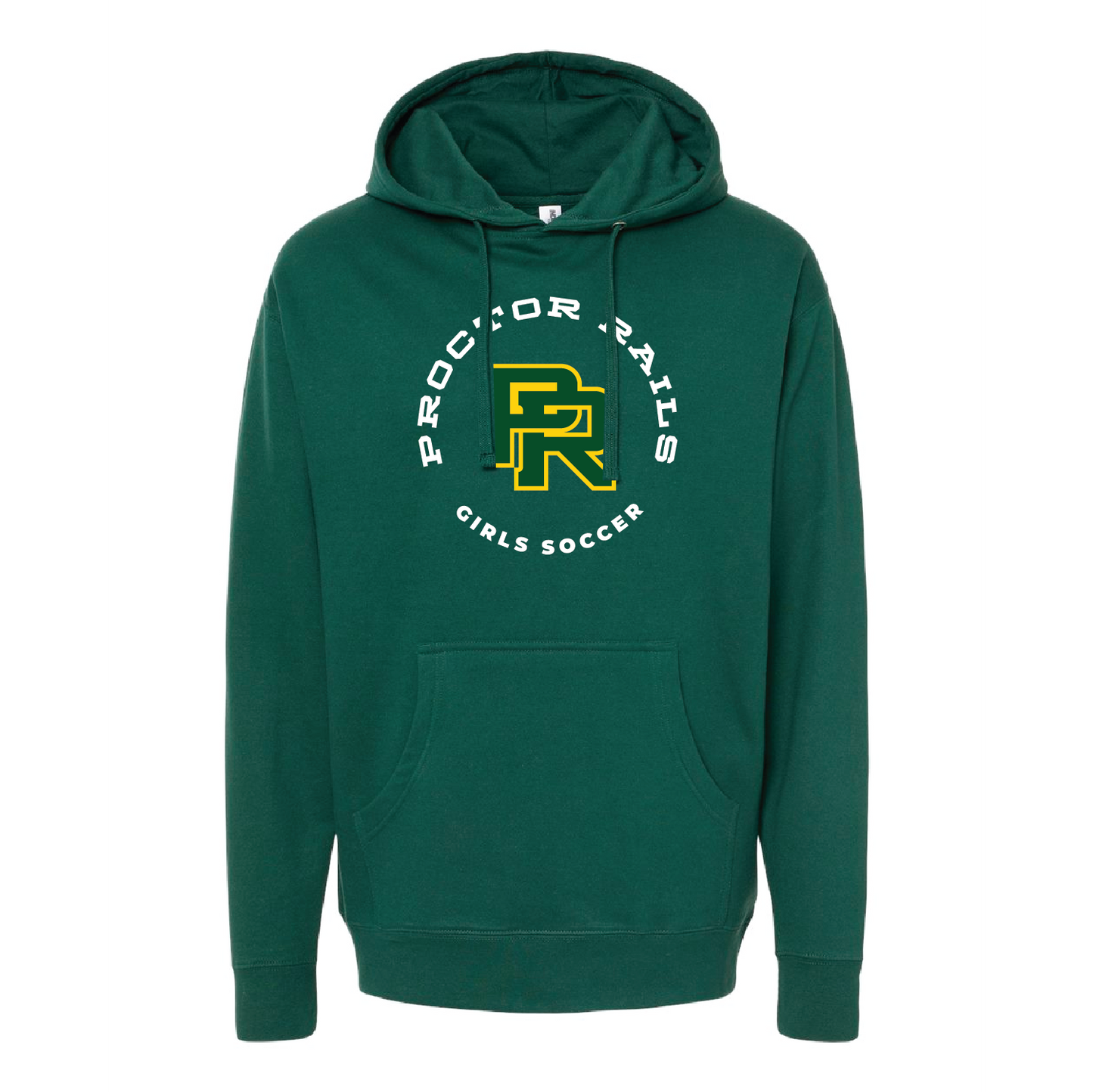Girls Soccer Unisex Midweight Hooded Sweatshirt