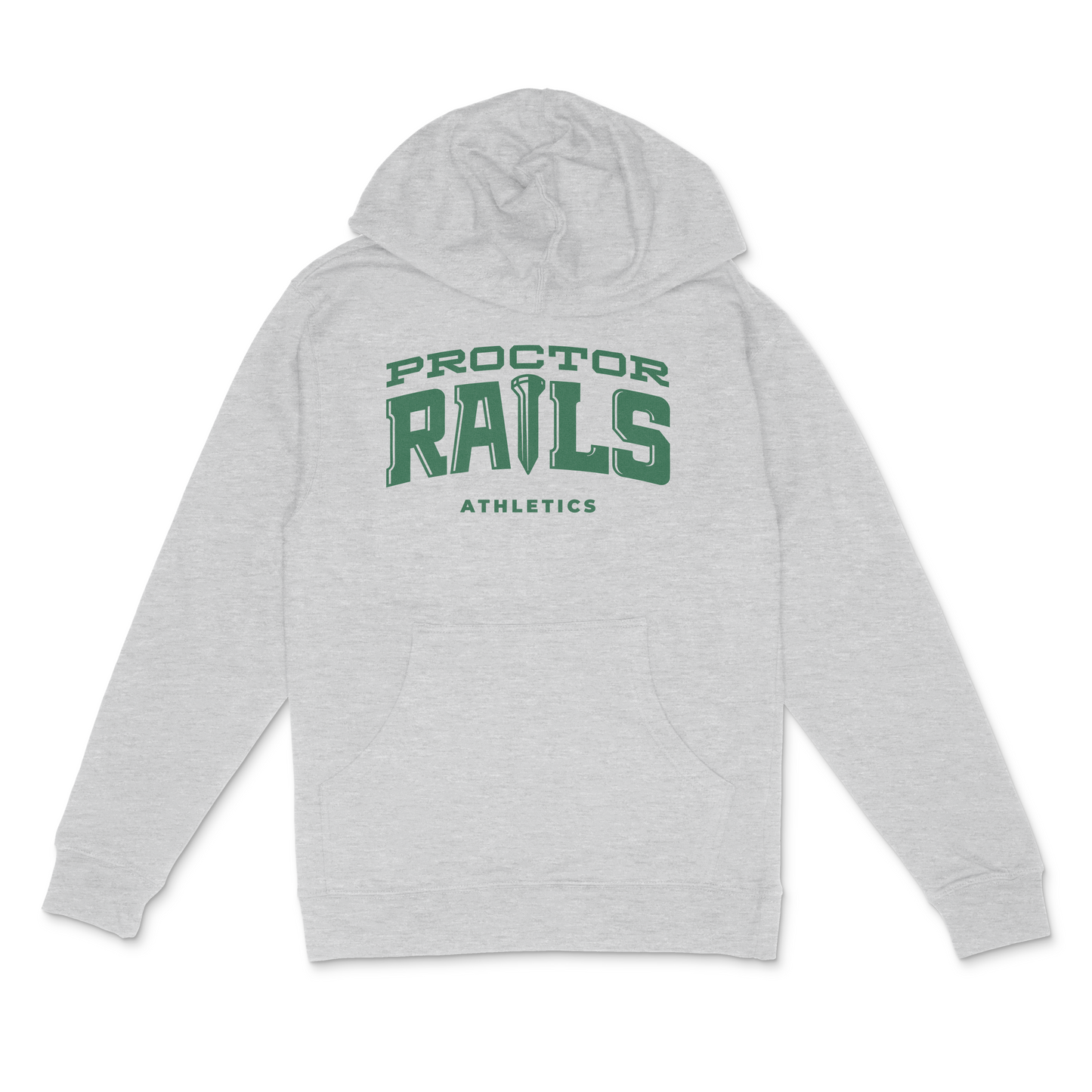 Proctor Rails Unisex Midweight Hooded Sweatshirt