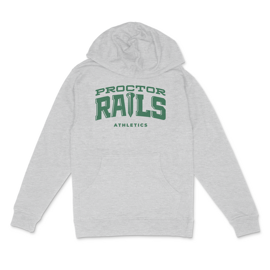 Proctor Rails Unisex Midweight Hooded Sweatshirt