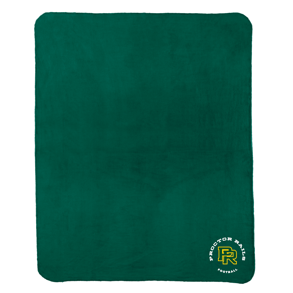 Proctor Football Value Fleece Blanket with Strap