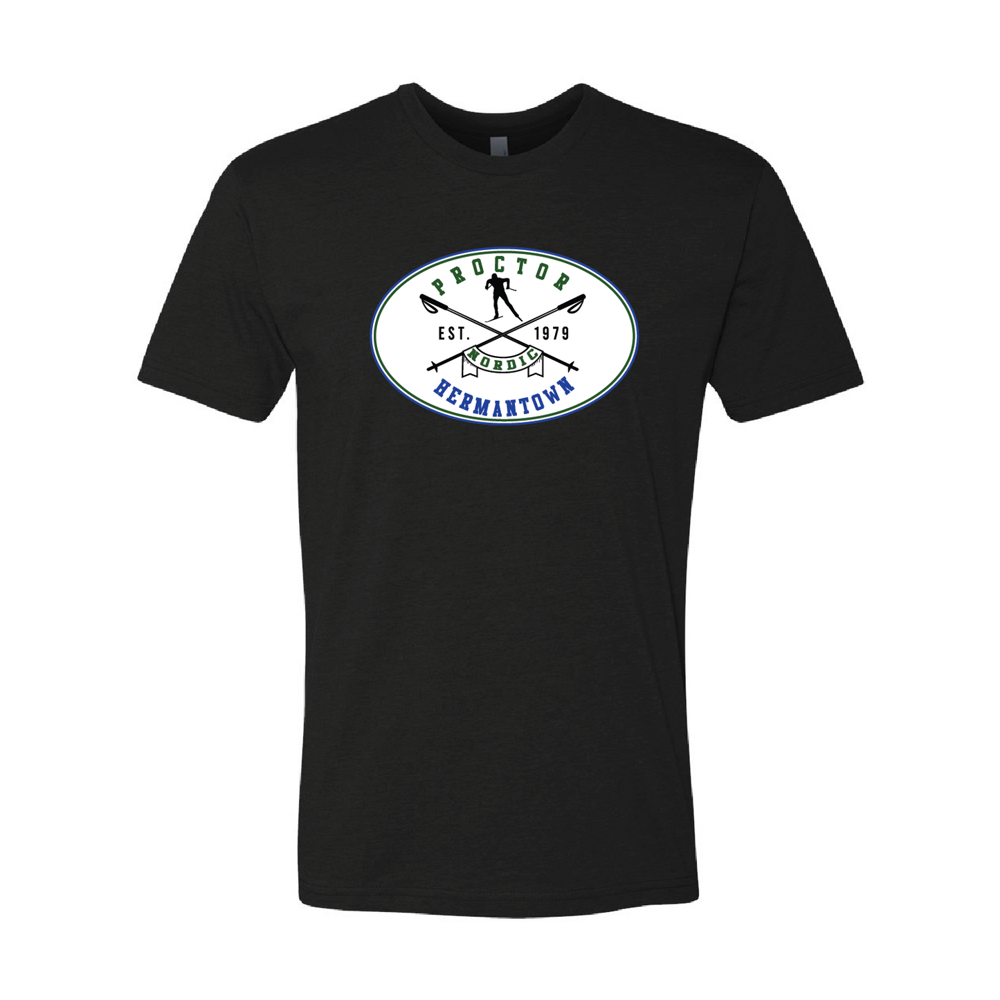Nordic Ski Unisex CVC Short Sleeve Crew