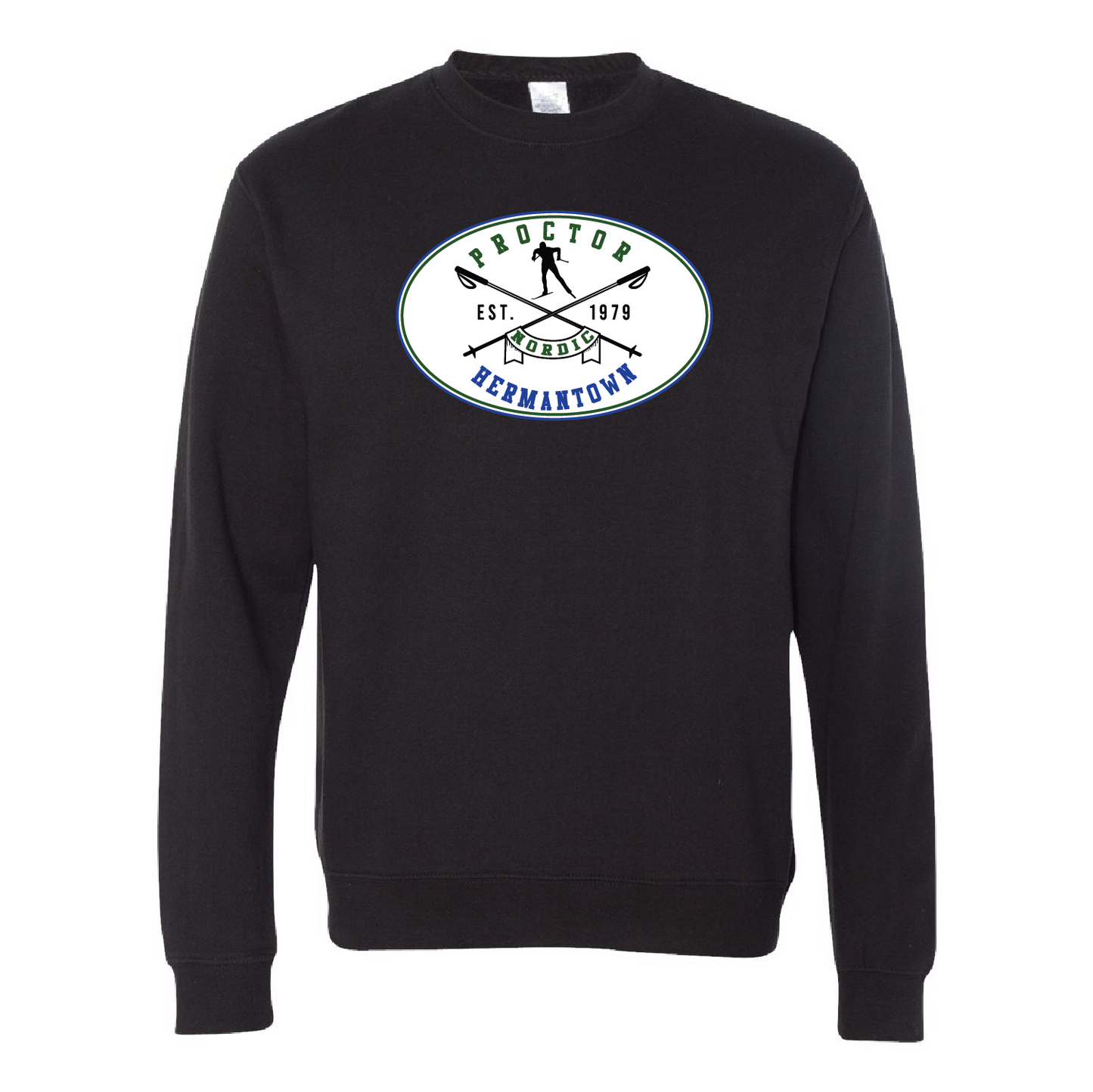 Nordic Ski Unisex Midweight Sweatshirt