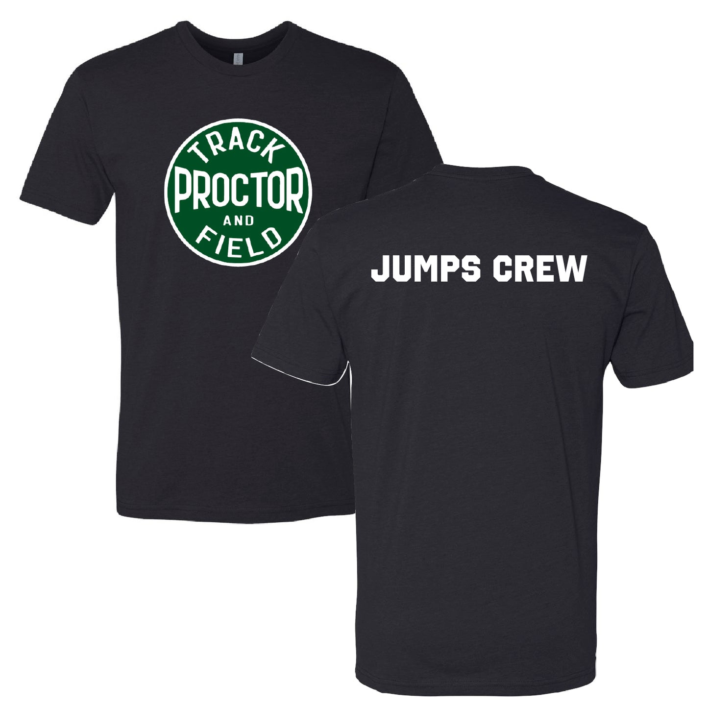 Track and Field Throwback Unisex CVC Short Sleeve Crew (JUMPS CREW)