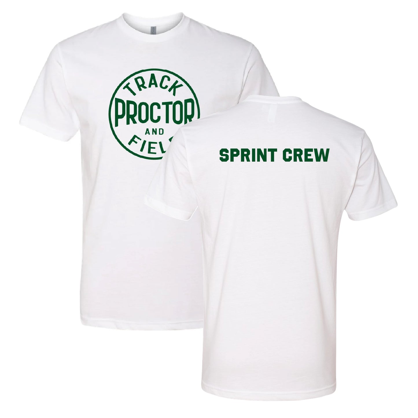 Track and Field Throwback Unisex CVC Short Sleeve Crew (SPRINT CREW)