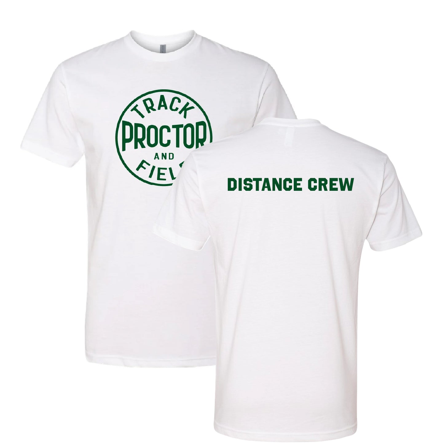 Track and Field Throwback Unisex CVC Short Sleeve Crew (DISTANCE CREW)