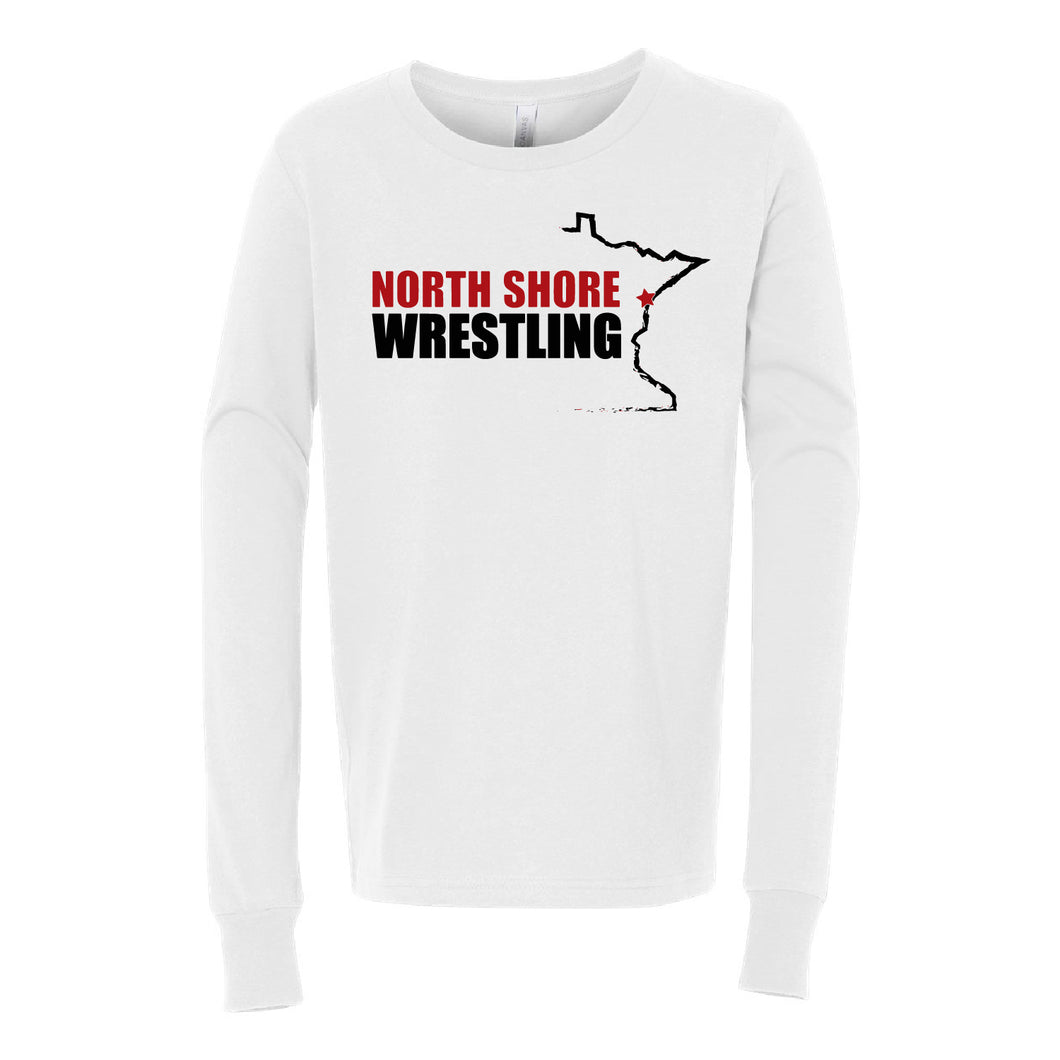 North Shore Wrestling Youth Long Sleeve