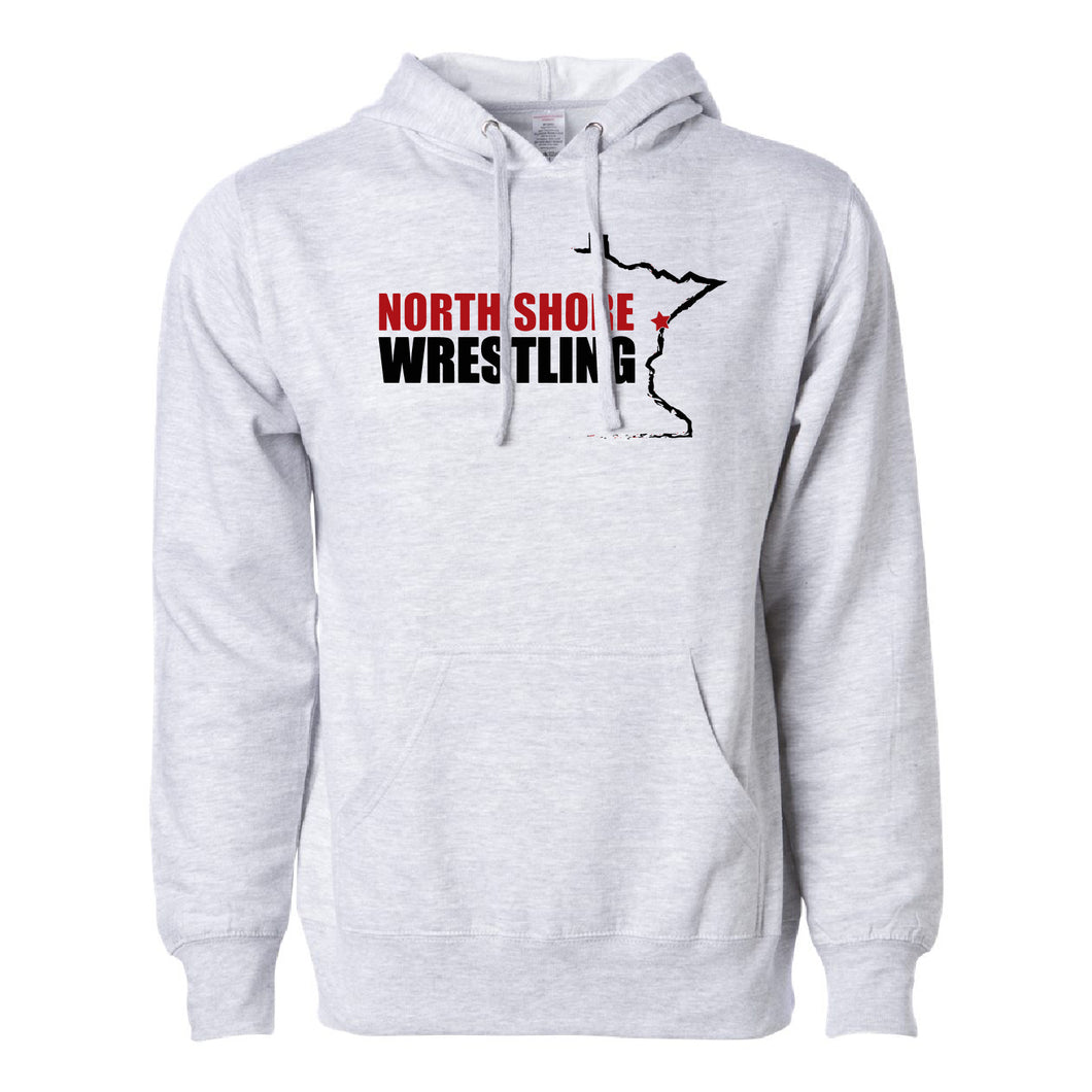 North Shore Wrestling Unisex Midweight Hooded Sweatshirt