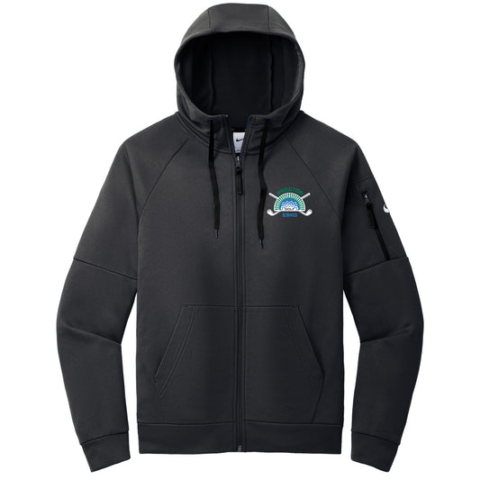 Proctor Esko Golf Team Nike Therma-FIT Pocket Full-Zip Fleece Hoodie