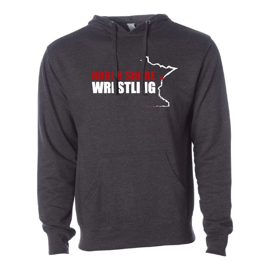 North Shore Wrestling Unisex Midweight Hooded Sweatshirt