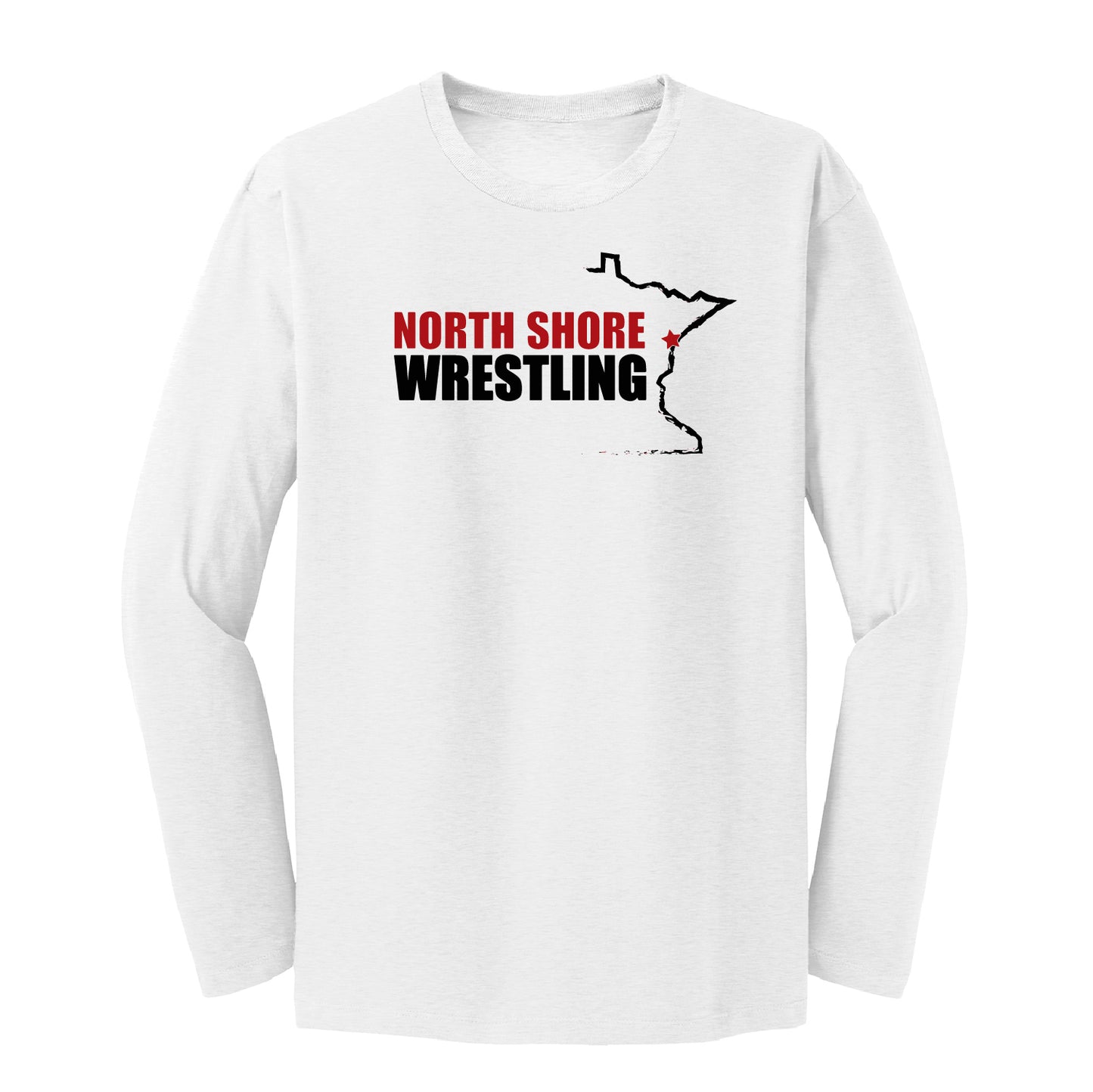 North Shore Wrestling Soft Cotton Long Sleeve