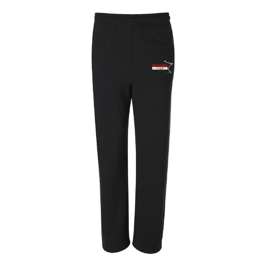 North Shore Wrestling Open Bottom Sweatpants