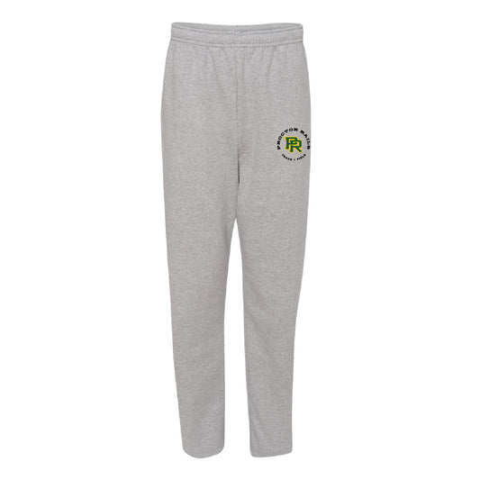 Boys Track and Field Adult Open Bottom Sweatpants with Pockets