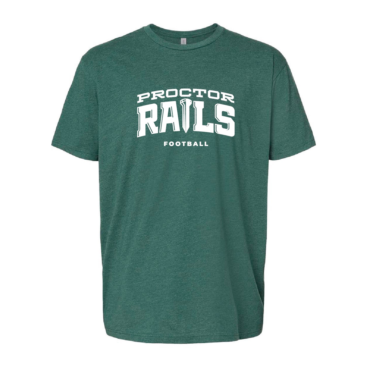Proctor Football Unisex CVC Short Sleeve Crew