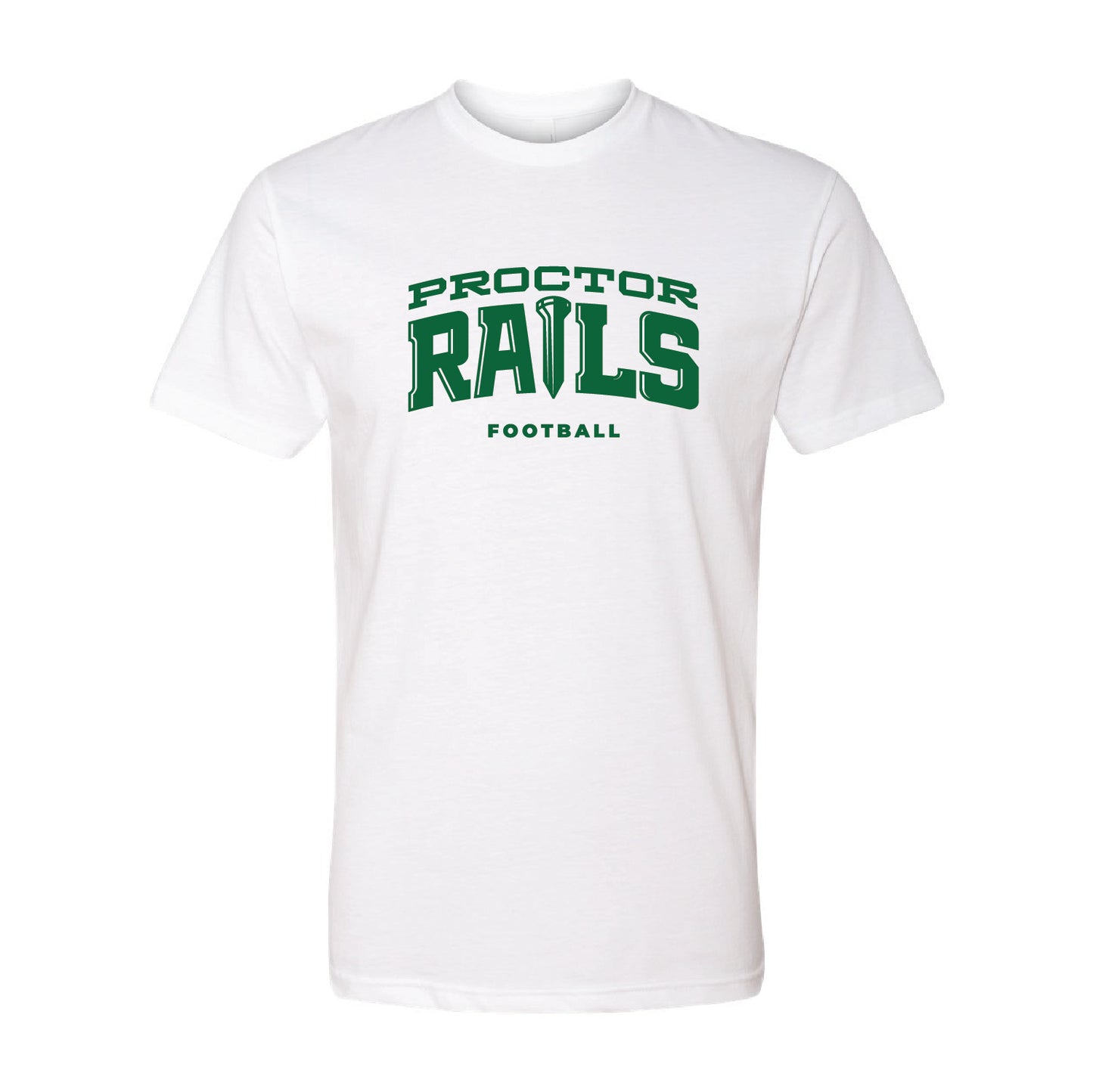 Proctor Football Unisex CVC Short Sleeve Crew